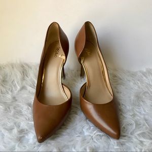 Mossimo Brown Leather Pumps